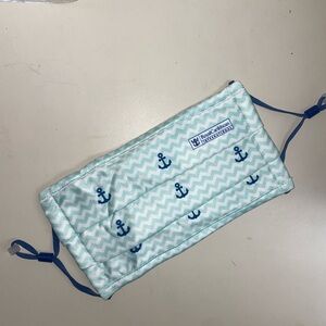 Blue Chevron Anchor Face Mask Royal Caribbean